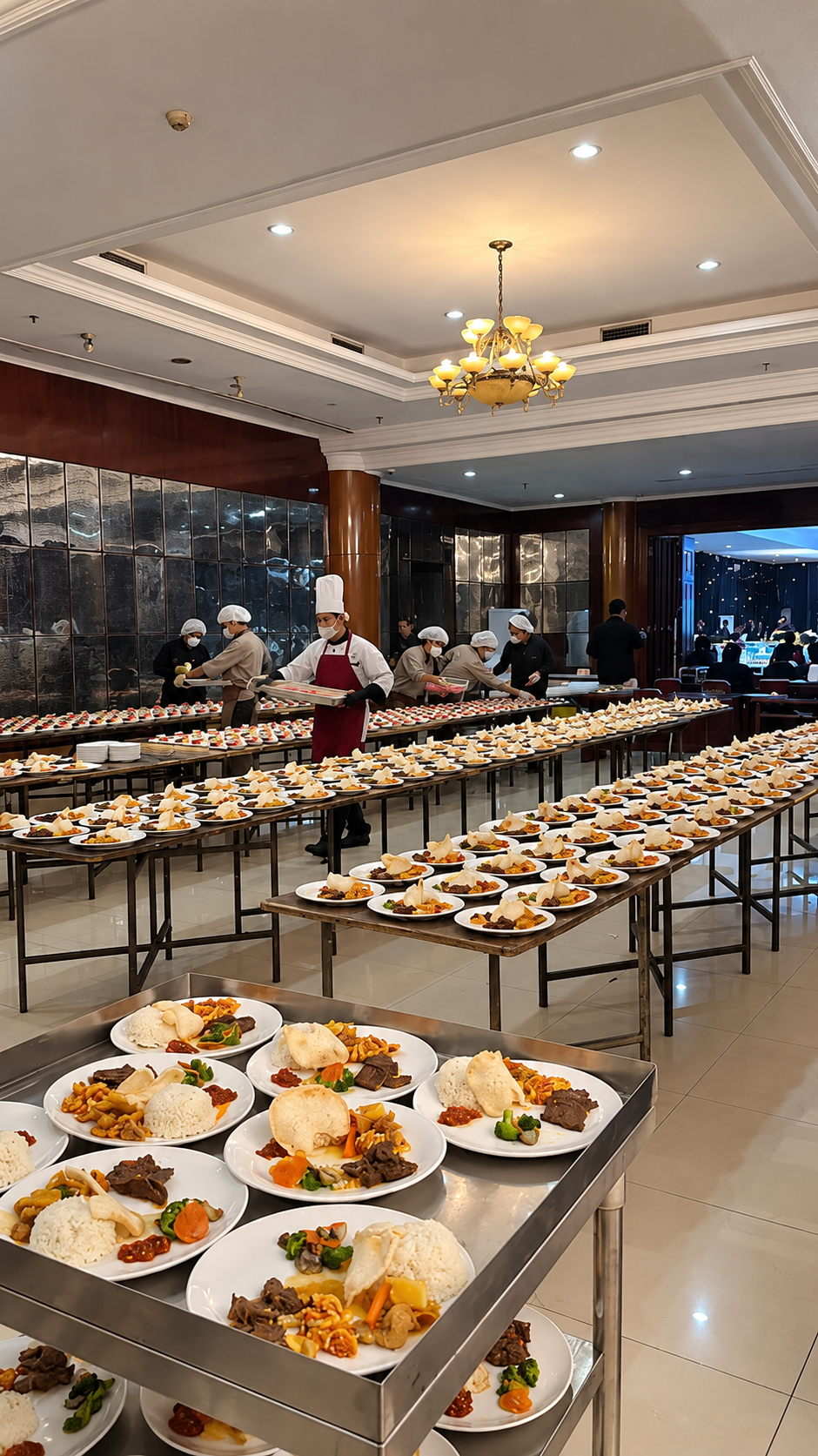 Lemhannas RI event catering documentation